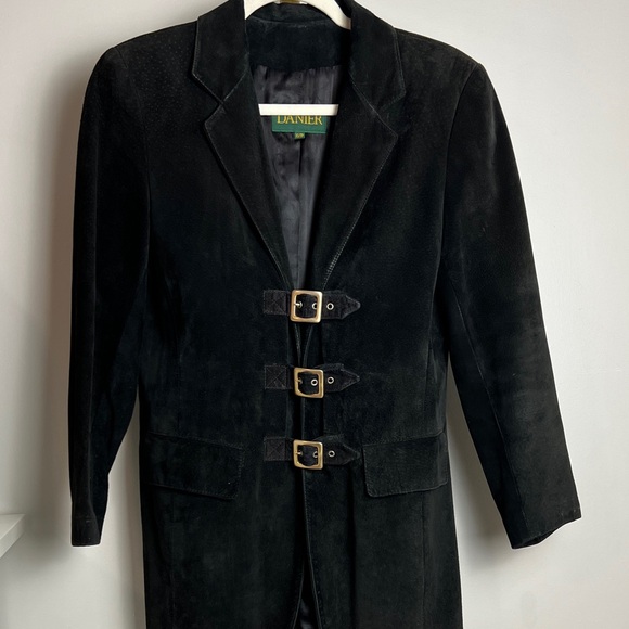 Danier Jackets & Blazers - 84. Danier Black Suede Jacket PTP 19.